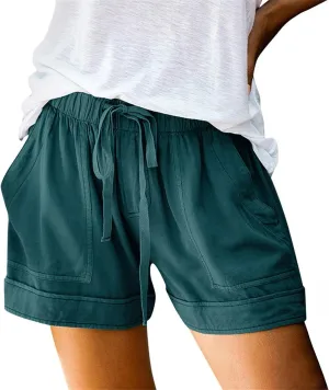Womens Summer Shorts Casual Sweat Shorts Soft Comfortable Shorts Quick Dry Pants for Yoga Lounge Running