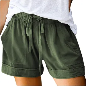 Womens Summer Shorts Casual Sweat Shorts Soft Comfortable Shorts Quick Dry Pants for Yoga Lounge Running