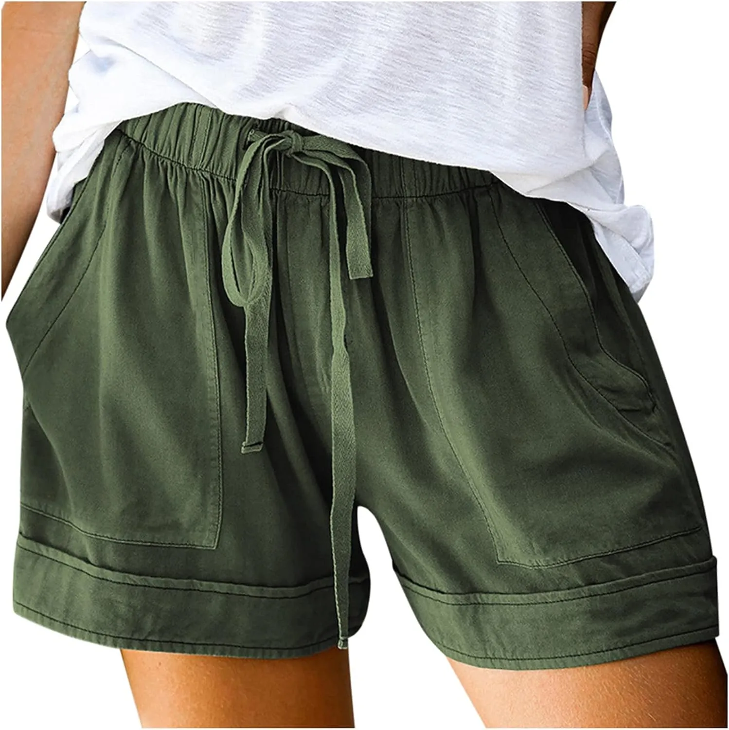 Womens Summer Shorts Casual Sweat Shorts Soft Comfortable Shorts Quick Dry Pants for Yoga Lounge Running