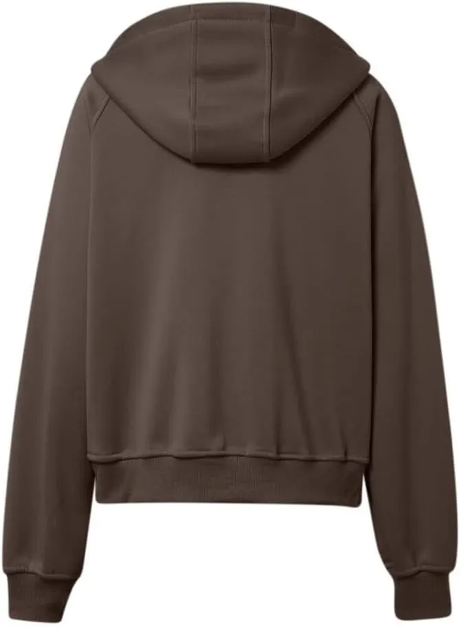 Womens Zip Up Hoodies Fleece Jackets Oversized Sweatshirts Fall Fashion Outfits 2024 Sweaters Winter Clothes