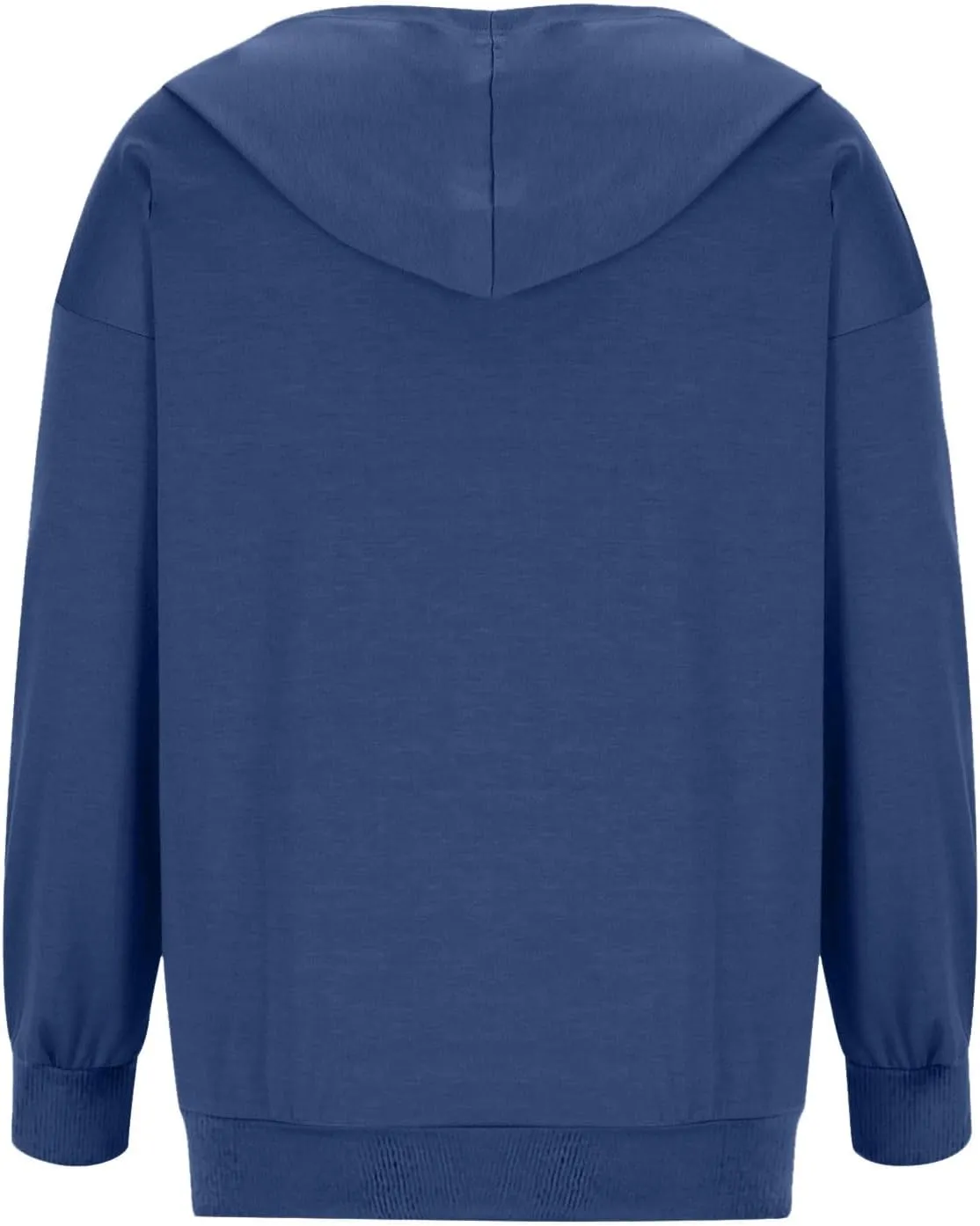 Womens Zip Up Hoodies Long Sleeve Drawstring Sweatshirts Fall Outfits Oversized Sweaters Casual Fashion Jackets 2024