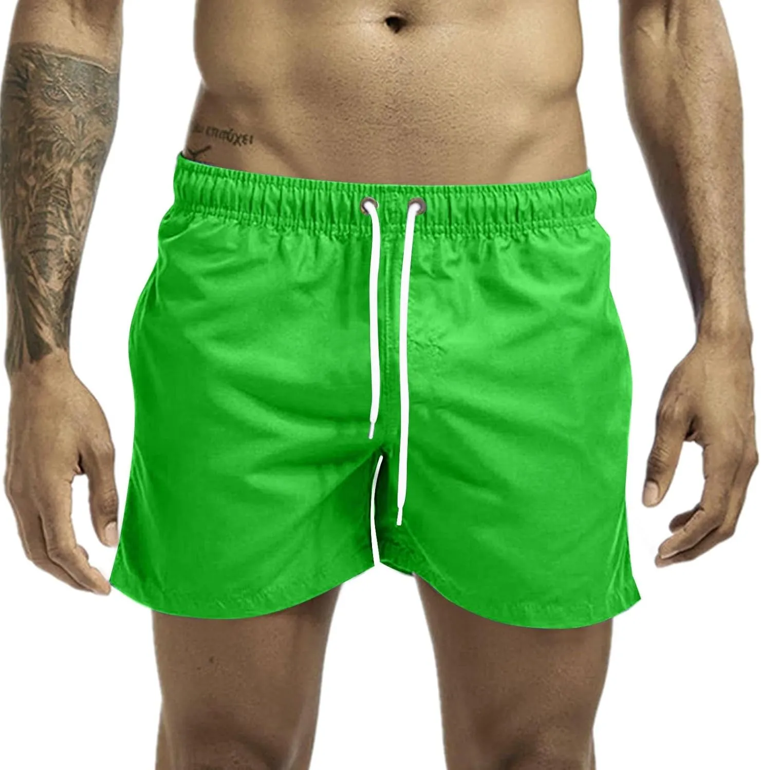 Xiaojmake Mens 5" Running Shorts Lightweight Quick Dry Workout Short Gym Jogger Athletic Sweat Shorts with Pockets