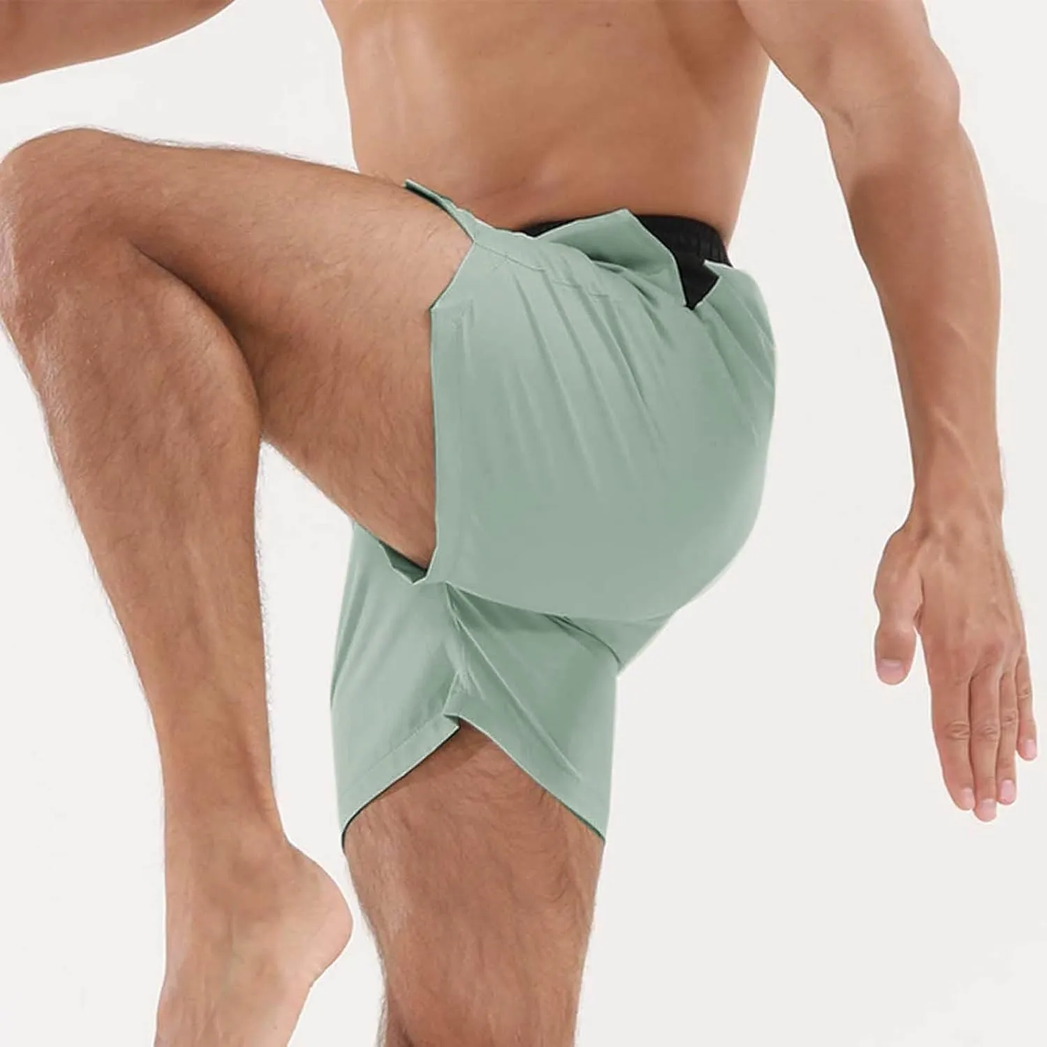 Xiaojmake Men's Gym Shorts Quick Dry Quick Dry 5" Workout Shorts Lightweight Sports Running Basketball Shorts Swim Trunks