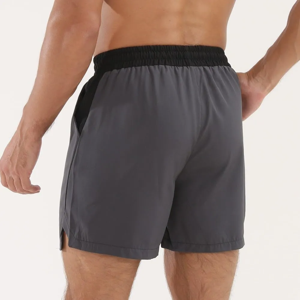 Xiaojmake Men's Gym Shorts Quick Dry Quick Dry 5" Workout Shorts Lightweight Sports Running Basketball Shorts Swim Trunks