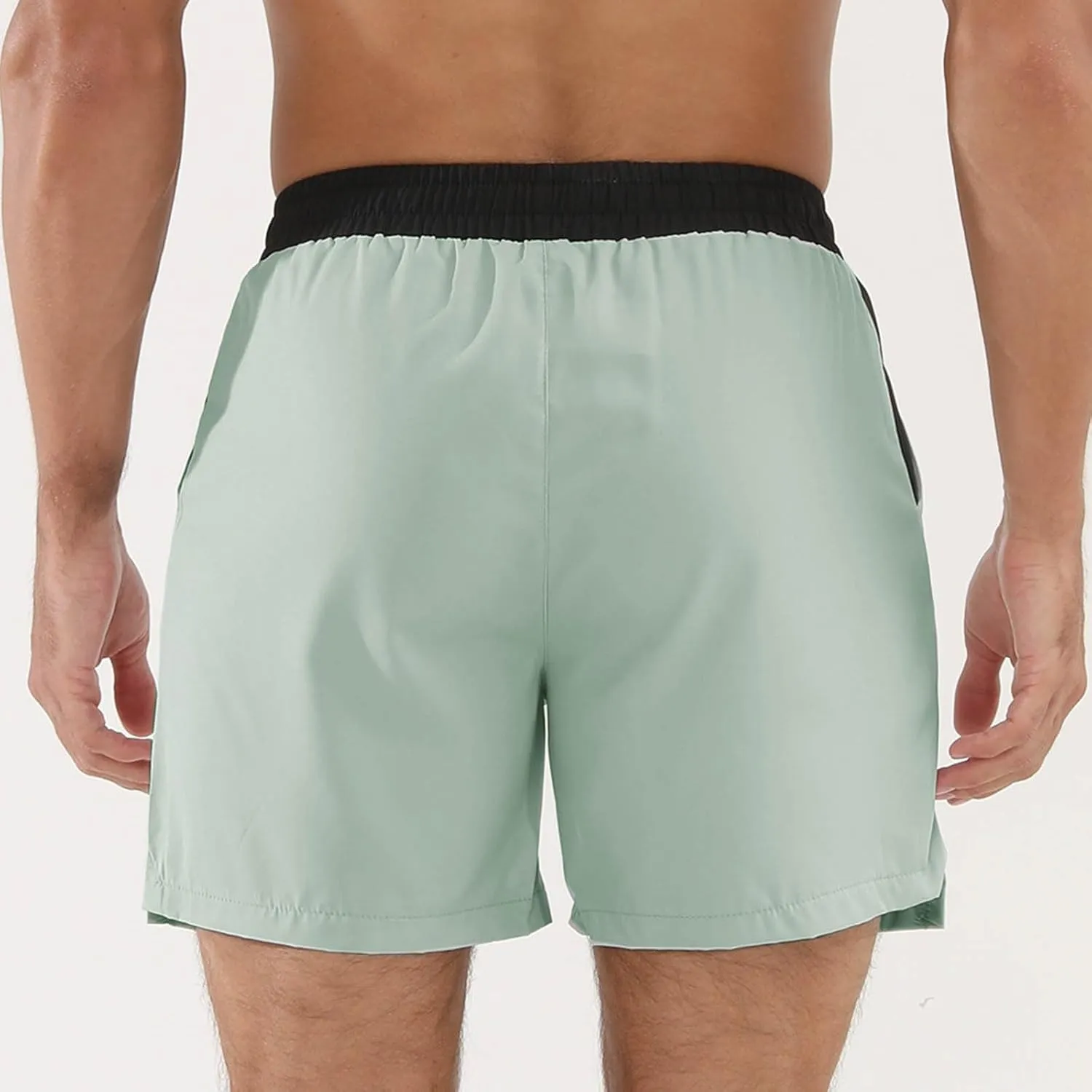 Xiaojmake Men's Gym Shorts Quick Dry Quick Dry 5" Workout Shorts Lightweight Sports Running Basketball Shorts Swim Trunks