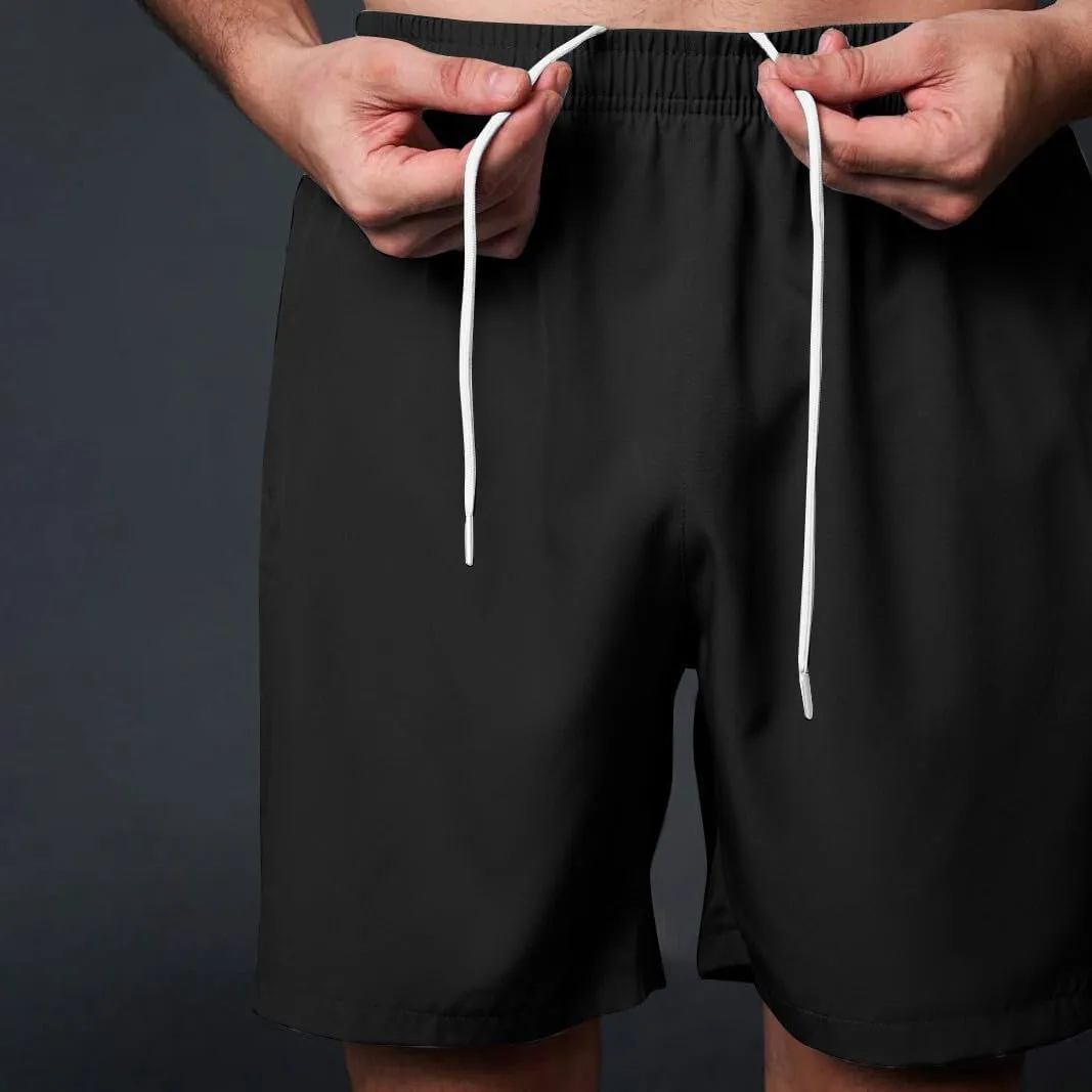 Xiaojmake Mens Gym Workout Athletic Shorts Lightweight Running Shorts Quick Dry Short UPF50  Hiking Short with Zipper Pockets