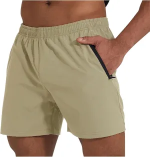 Xiaojmake Men's Running Shorts 5" Quick Dry Gym Workout Active Shorts Lightweight Breathable Basketball Shorts with Pockets
